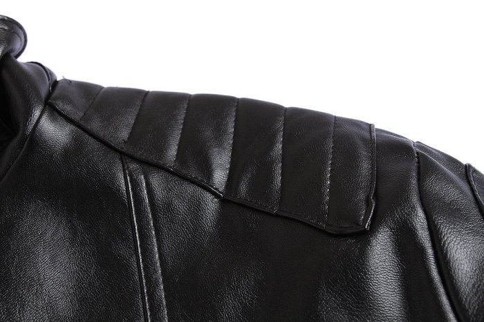 Leather Slim Moto Jacket