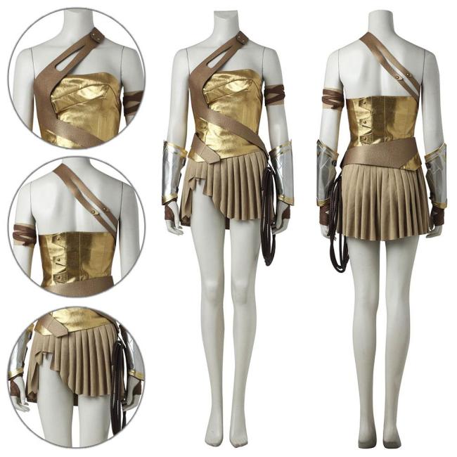 Diana Prince Wonder Woman Soldier Cosplay Costume