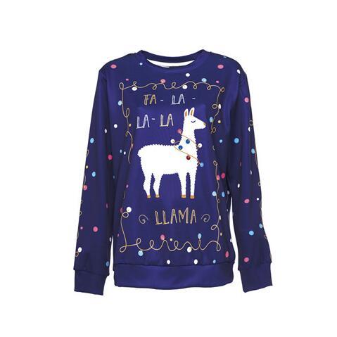 Ugly Christmas Sweater Unisex 3D  Print Round Neck  Autumn  Winter  Clothing Long Sleeve Tops