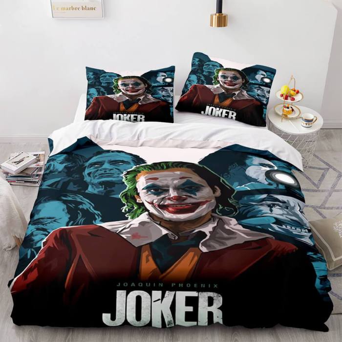 Joker Why So Serious Comforter Bedding Set Duvet Covers Bed Sheets