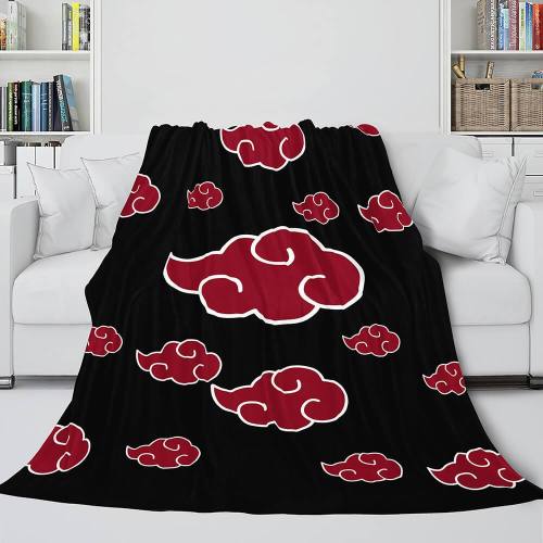 Animal Flower Soft Flannel Fleece Throw Cosplay Blanket Comforter Set