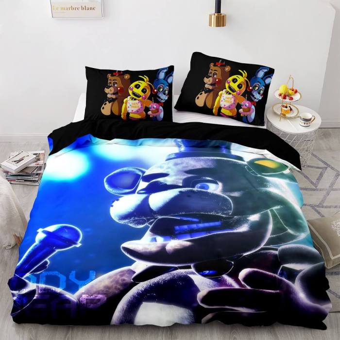 Five Nights At Freddy'S Bedding Sets Duvet Covers Comforter Bed Sheets