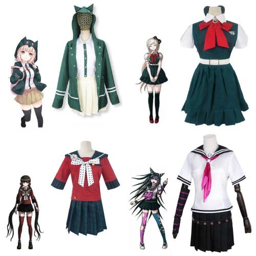 Danganronpa Cosplay Costume Nanami Chiaki Sonia Nevermind Harukawa Maki Mioda Ibuki Costume Anime Halloween Costumes For Women