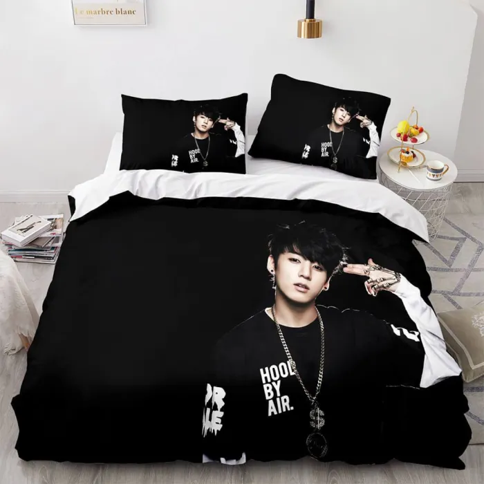 Bts Butter Cosplay Soft Bedding Set Full Duvet Covers Bed Sheets