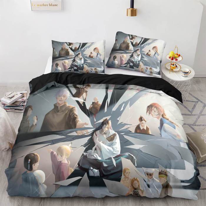 Jujutsu Kaisen Cosplay Bedding Sets Soft Duvet Covers Bed Sheets