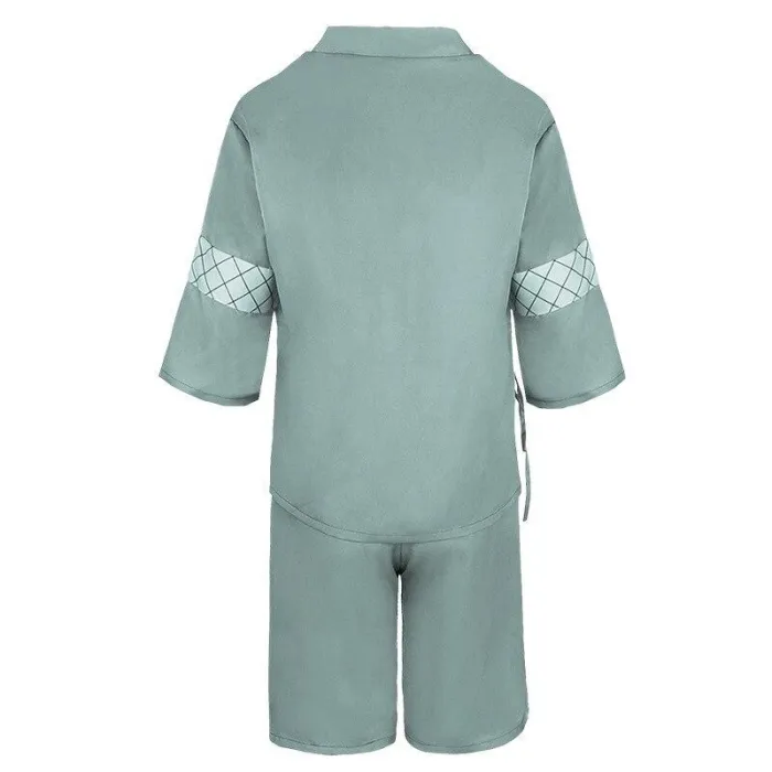 Anime Tokyo Revengers Mikey Cosplay Costume Green Kimono Set Summer Yukata Cardigan Kawaii Cute Pajamas Party Wear