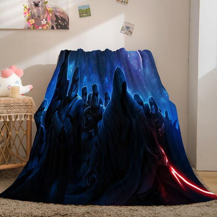Star Wars Flannel Fleece Throw Cosplay Blanket Halloween Comforter Set