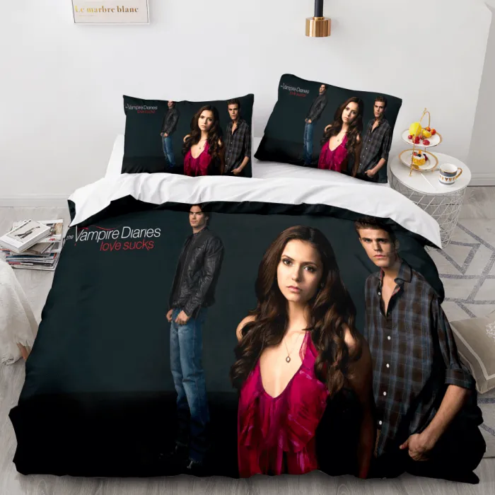 Twilight The Vampire Diaries Series Cosplay Bedding Duvet Cover Sets