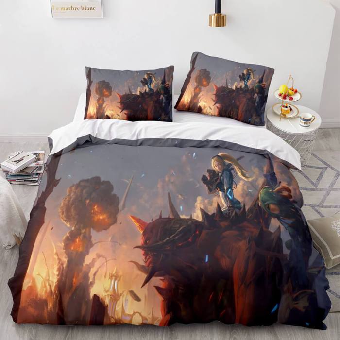 Blizzard Starcraft Cosplay Bedding Sets Comforter Duvet Covers Sheets