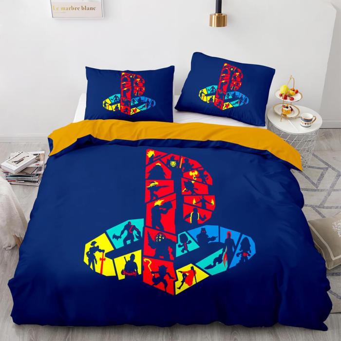 Ps4 Gamepad Bedding Sets Game Duvet Covers Comforter Bed Sheets