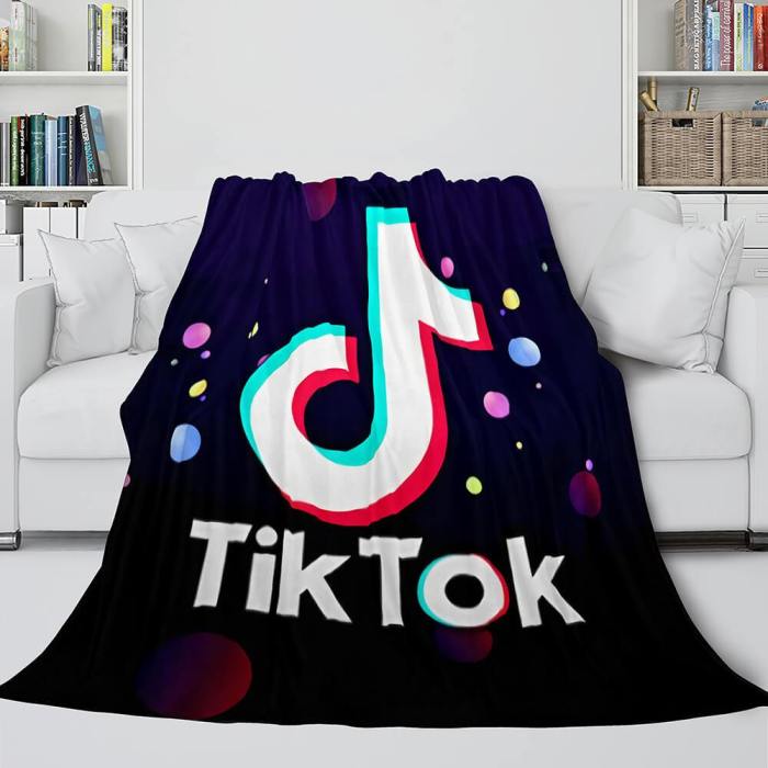Tiktok Soft Flannel Fleece Throw Blanket Comforter Bedding Sets