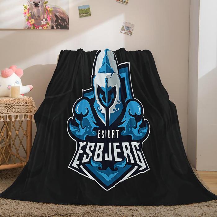 Characters Logo Flannel Fleece Throw Cosplay Blanket Comforter Set