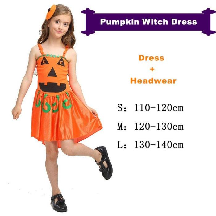 Disfraz Halloween Costume For Kids Baby Girls Children Witch Costume Girl Cosplay Carnival Party Princess Fancy Dress Fantasia