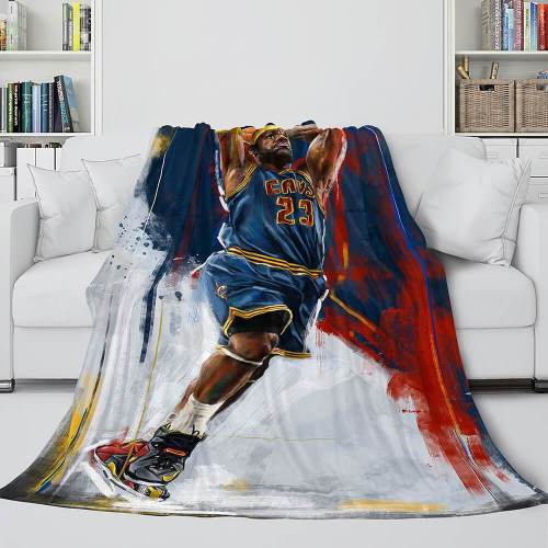 Basketball Team Flannel Fleece Throw Cosplay Blanket Halloween Comforter Set