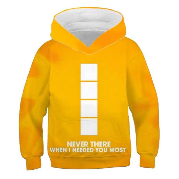 Boys Sweatshirt Love Cube Blockshoodies Cool Fashionable Children Autumn 3D Printed Hoodie Girl Pullover Hooded Sweatshirts