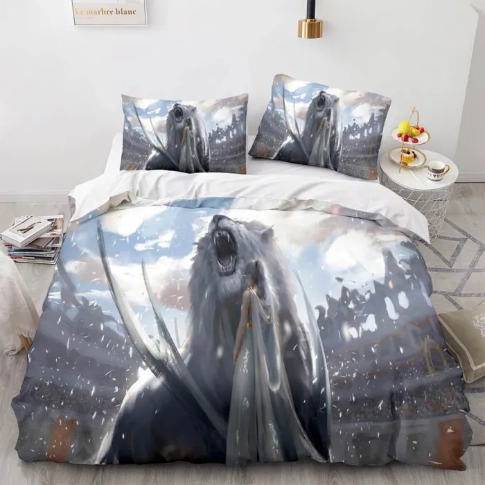 Ghost Knife Cosplay Bedding Sets Duvet Covers Comforter Bed Sheets