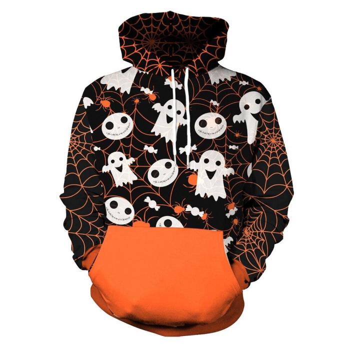 Men Women Hoodies Outerwear Halloween Gift Pumpkin 3D Print Female/Male Hoody Sweatshirt