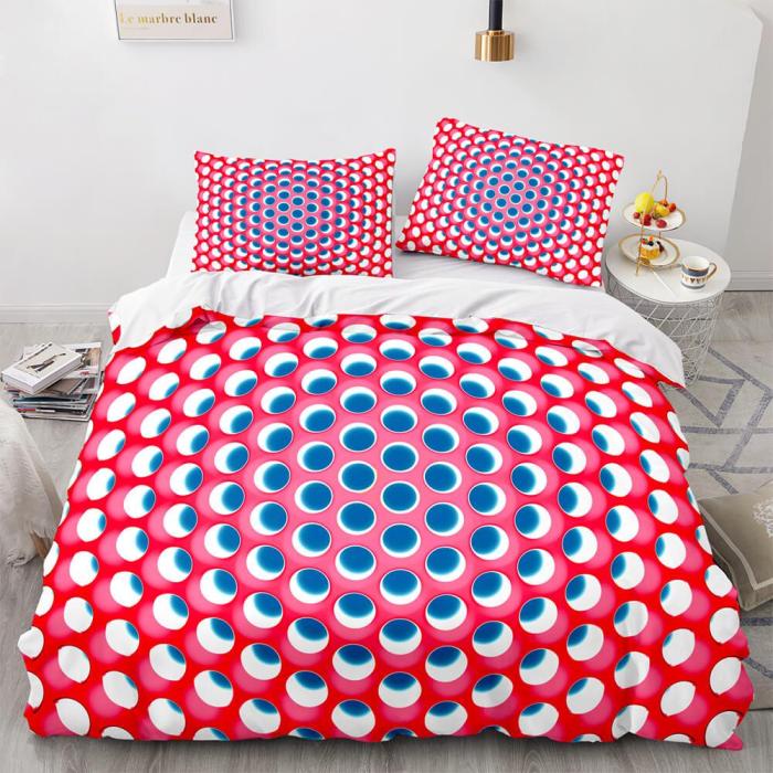Honeycomb 3-Piece Bedding Sets Duvet Covers Comforter Bed Sheets