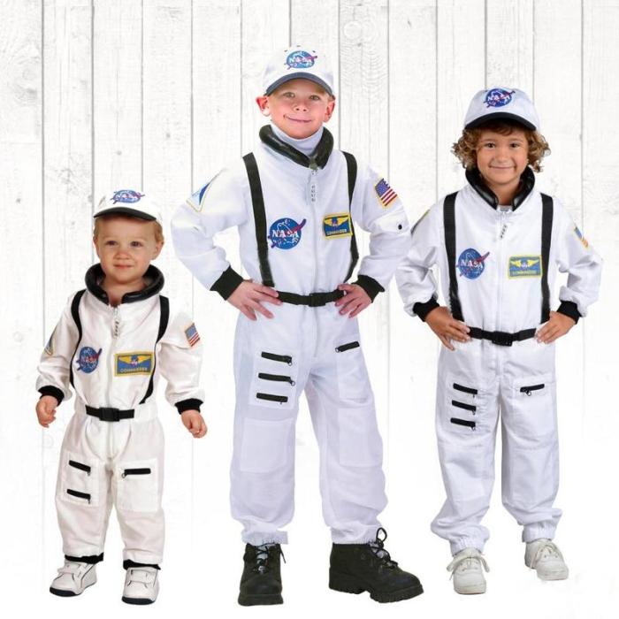 Halloween Costume For Kids Astronaut Pilot Costume Boys Girls Kids Children Astronaut Role Play Costume