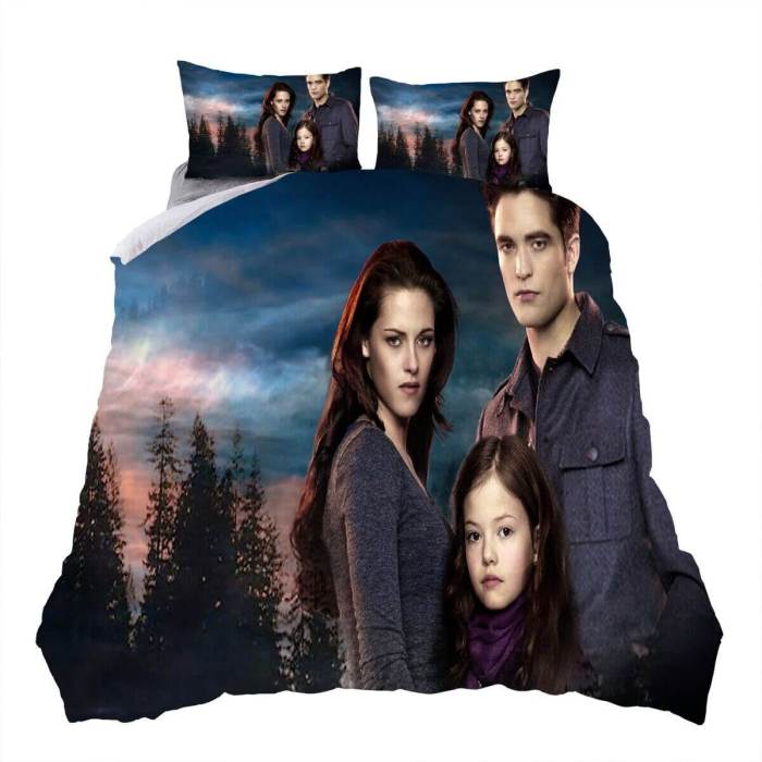 The Vampire Diaries Cosplay Bedding Set Duvet Cover Comforter Bed Sheets