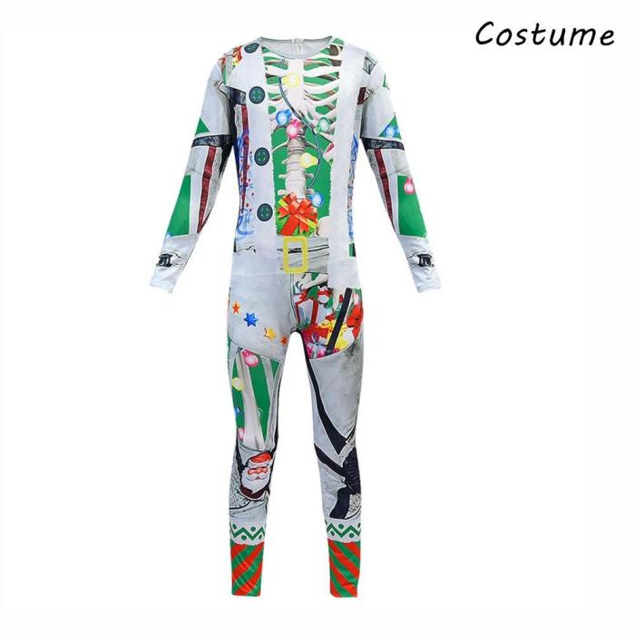 Kids Costume For Cosplay Descendants 3 Carlos Costumes Zentai Funny Christmas Costume Party Halloween 3D Boys Carnival Jumpsuits
