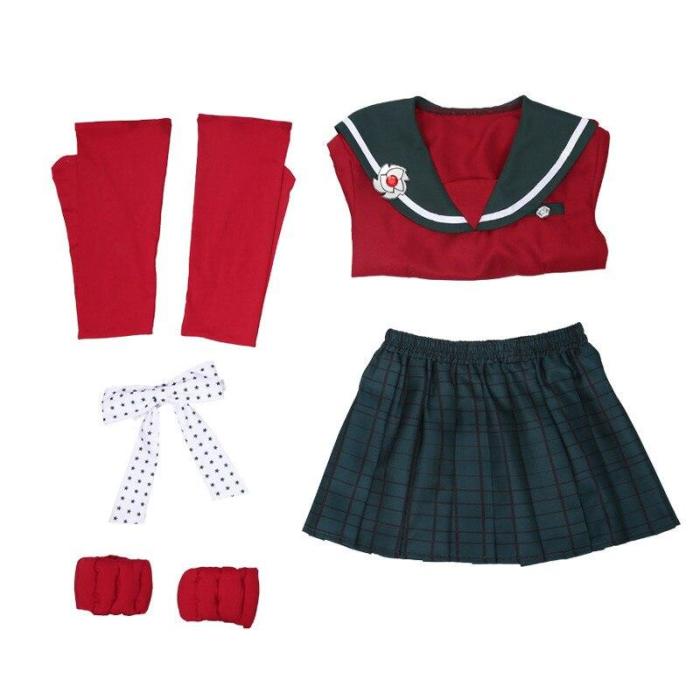 Anime Harukawa Maki Danganronpa V3 Killing Harmony Cosplay Costume Woman Dresses School Uniform