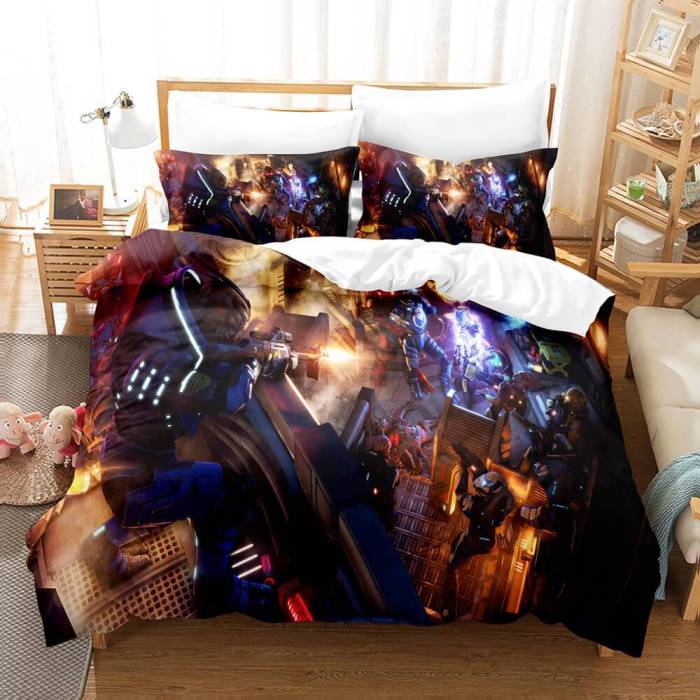 Mass Effect Andromeda Cosplay Comforter Bedding Sets Duvet Covers