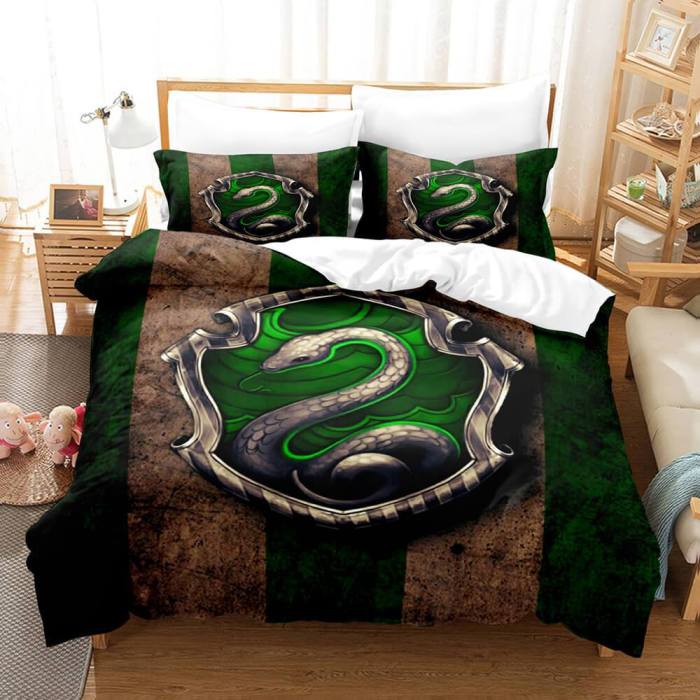 Harry Potter Cosplay Bedding Set Duvet Cover Comforter Bed Sheets
