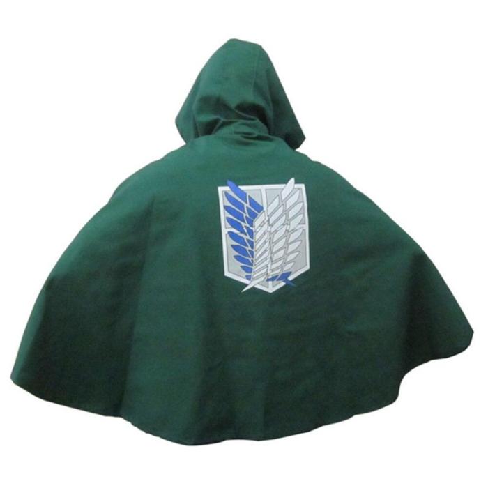 Attack On Titan Cloak Shingeki No Kyojin Scouting Legion Levi/Rivaille Cosplay Costume Anime Cosplay Cape Mens Clothes Cloak