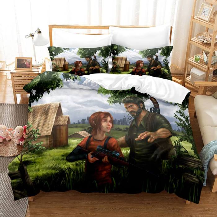 The Last Of Us Cosplay Bedding Sets Comforter Duvet Covers Sheets