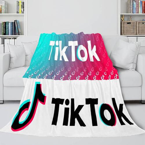 Tiktok Soft Flannel Fleece Throw Blanket Comforter Bedding Sets