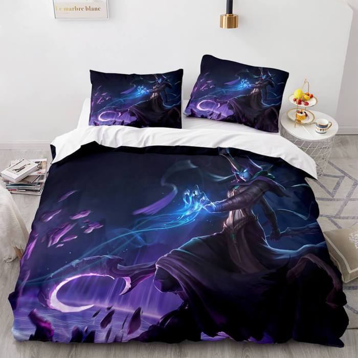 League Of Legends Cosplay Bedding Sets Quilt Duvet Covers Bed Sheets