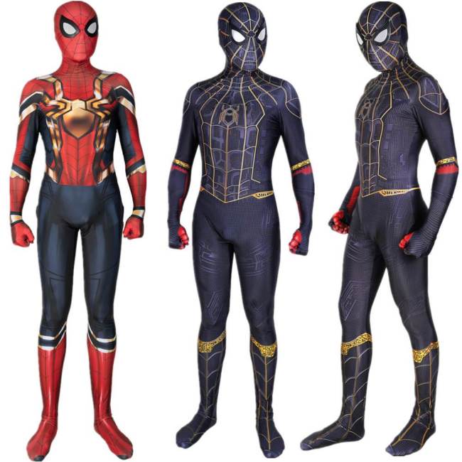 Spider-Man: No Way Home Peter Parker Jumpsuit Bodysuit Cosplay Costume