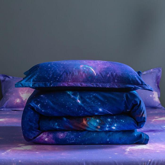 Galaxy Bedding Set Duvet Covers Comforter Bed Sheets For All Seasons