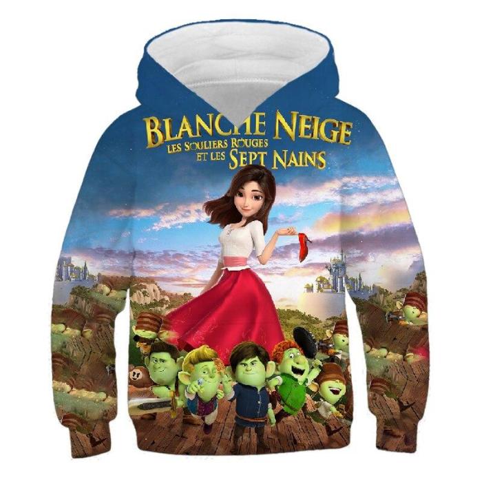 Baby Girls Cartoon Anime Luce 3D Print Hoodies Children'S Clothing Kids Cute Clothes Boys Autume Sweatshirts Pullover Outfits