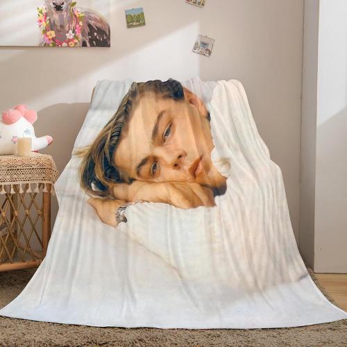 Leonardo Dicaprio Flannel Throw Blanket Micro Fleece Plush Blanket