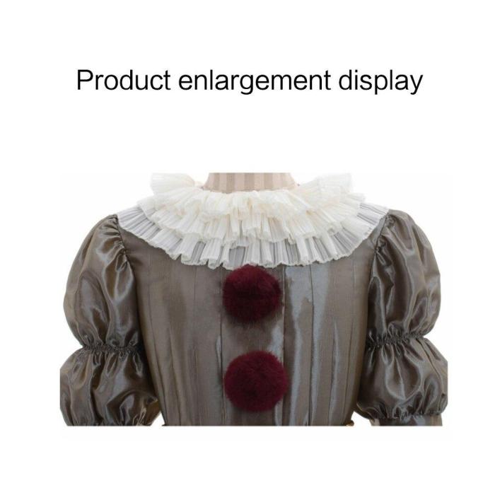 Cosplay Costume Pennywise Fancy Halloween Outfit Suit Clown Stephen King'S It  Costume Adult Men Women Costume Clown Costume
