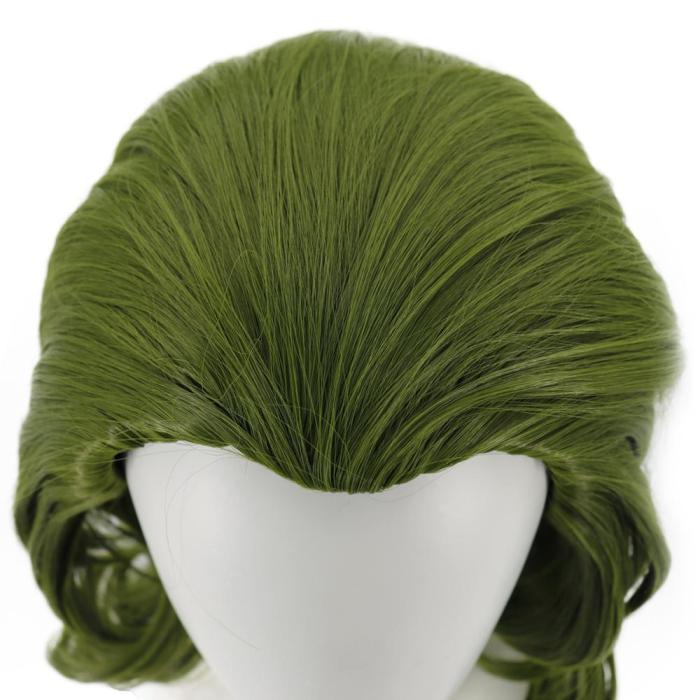 Joker Origin Movie Horror Horror Clown Halloween Party Costume Clown Wig Cosplay Green Synthetic Hair