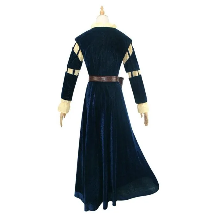 Anime Brave Merida Cosplay Costume Dress Wigs Princess Women Female Adult Dress Halloween Party Stage Costumes