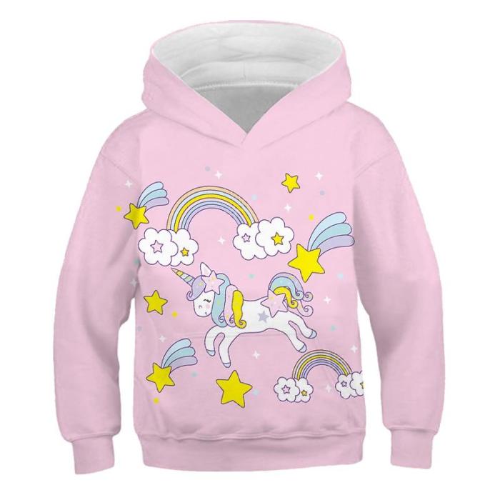 Girls Jackets My Children 3D Hoodies Sweatshirt Baby Little Pony Clothing Boys Spring Autumn Coat Kids Casual Hoodie Outwear