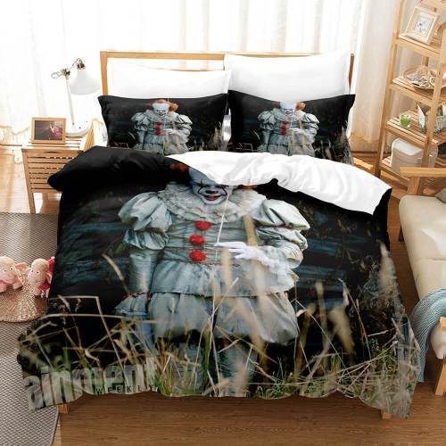 Stephen King'S It Cosplay Bedding Set Duvet Cover Comforter Bed Sheets
