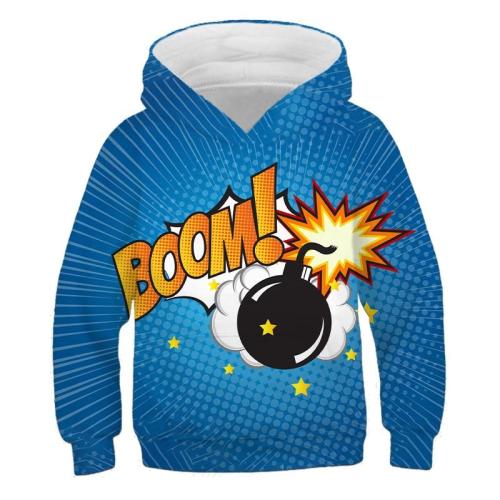 Kids Clothes Boys Boom Pop 3D Print Hoodies Children'S Clothing Cartoon Cat Long Sleeve For Girls Autumn Personality Sweatshirts