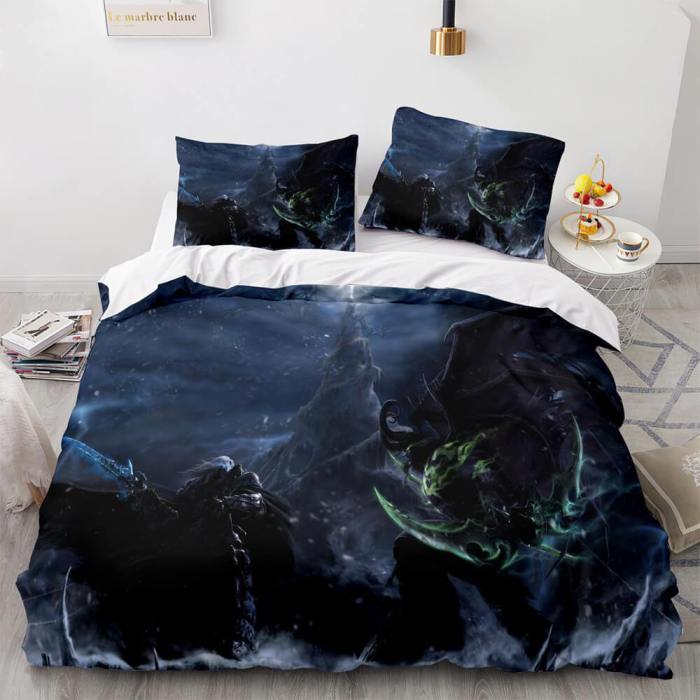 World Of Warcraft Cosplay Bedding Sets Duvet Covers Bed Sheets