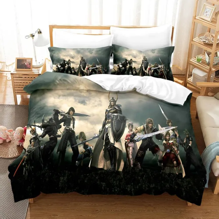 Final Fantasy Bedding Set Quilt Duvet Covers Comforter Bed Sheets
