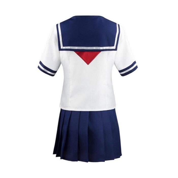 Japanese Game Ayano Aishi Cosplay Costume Yandere Simulator Yandere Chan Sailor Suit Girls Jk Uniforms Halloween Party Costumes