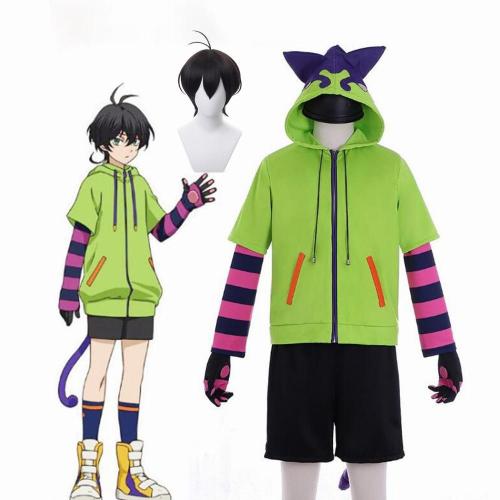 Anime Sk8 The Infinity Miya Chinen Hoodie Set Cosplay Costume