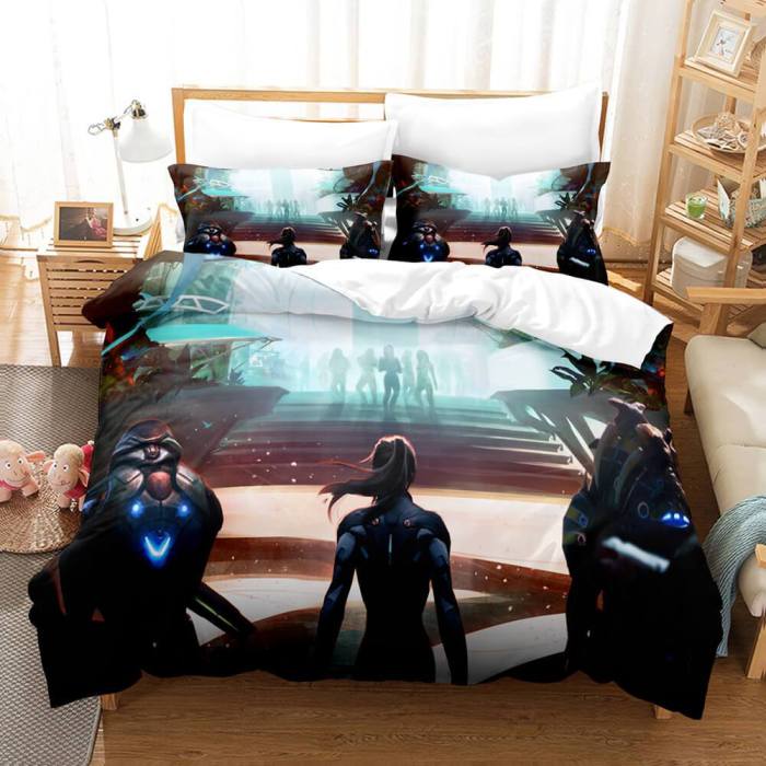 Mass Effect Andromeda Cosplay Comforter Bedding Sets Duvet Covers