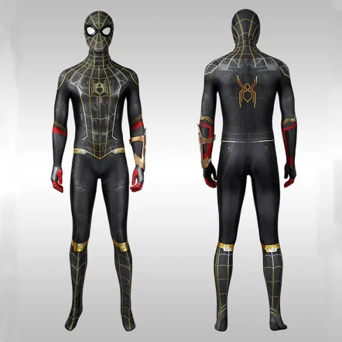 Spider-Man No Way Home Peter Parker Jumpsuit Halloween Cosplay Costume