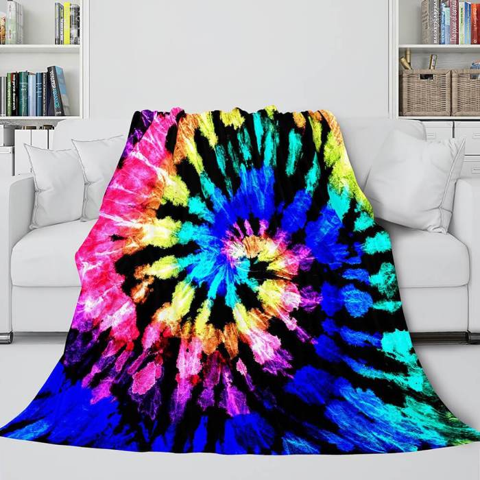 Flower Flannel Fleece Throw Cosplay Blanket Comforter Set