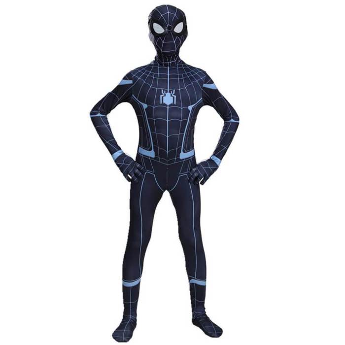 Kids Spider-Man No Way Home Peter Parker Jumpsuit Cosplay Costume